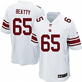 Nike Men & Women & Youth Giants #65 Beatty White Team Color Game Jersey,baseball caps,new era cap wholesale,wholesale hats